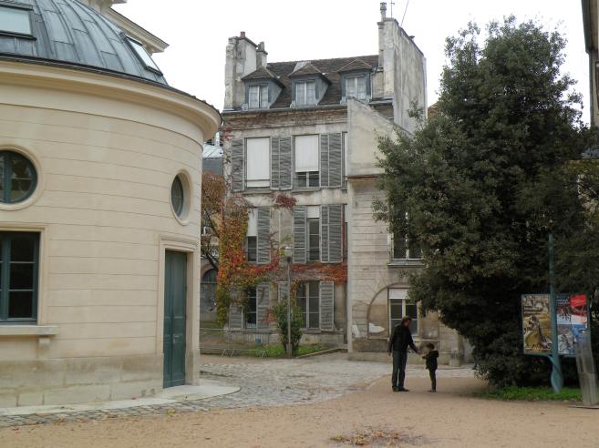  vieil immeuble, jardin des Plantes